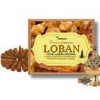 Loban Herbal Dhoop Cones for Spiritual Cleansing & Positivity – Traditional Resin Fragrance for Pooja, Meditation & Aura Purification – Low Smoke, Charcoal-Free Dhoop Cones (Loban)