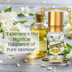 Jasmine Attar 6ml | Pure Jasmine Ittar Natural Itra | Long Lasting Floral Fragrance Perfume Oil for Men & Women | Alcohol Free Attar