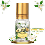 Herbexo Natural Chameli Attar for Pooja | Pure Chameli Flower Essence | Alcohol-Free, Long-Lasting Pure Fragrance