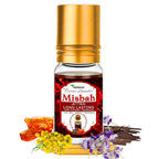 Misbah Attar | Spiritual & Pure Long Lasting Ittar | Subtle Floral Woody Fragrance | Alcohol-Free Natural Perfume Oil | 6ml
