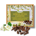 Pure Himalayan Jasmine Aroma Dhoop Cones - Natural Flower Fragrance for Serene Atmosphere (Jasmine)