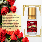 Herbexo Natural Rose Attar for Pooja & Personal Use | 100% Pure Rose Ittar Perfume Oil | Alcohol-Free, Long Lasting Floral Fragrance for Men & Women