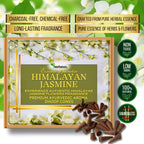 Pure Himalayan Jasmine Aroma Dhoop Cones - Natural Flower Fragrance for Serene Atmosphere (Jasmine)