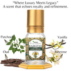 Rajratan Attar – Premium Oudh & Saffron Attar | Bold, Long Lasting Alcohol-Free Perfume for Men | 6ml