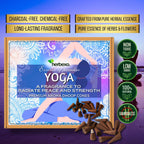 Yoga Herbal Dhoop Cones for Inner Balance & Calm – Natural Fragrance of Herbs & Flowers – Low Smoke, Charcoal-Free Herbal Dhoop Cones for Yoga, Meditation & Daily Pooja (Yoga)