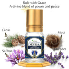 Devraj Attar for Men | Divine Royal Scent | Long-Lasting Herbal Attar | Alcohol-Free Perfume Oil | 6ml Roll-On
